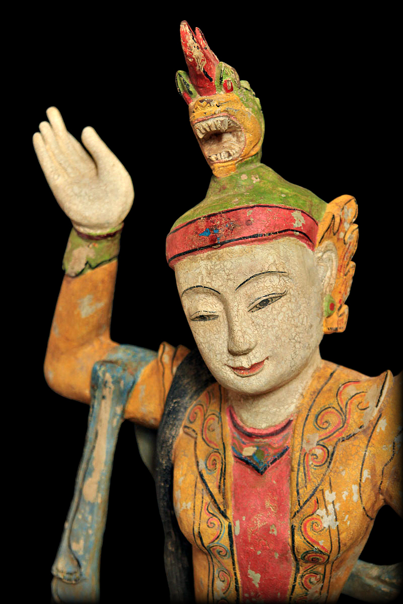 Antique Buddha sculpture
